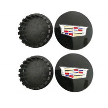 Load image into Gallery viewer, 4pcs 67mm Cadillac Logo Wheel Center Hub Caps