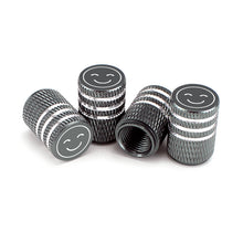 Load image into Gallery viewer, 4pcs Smiley Logo Tire Valve Caps
