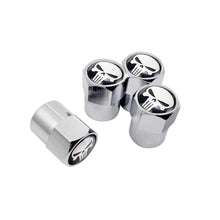 Load image into Gallery viewer, 4pcs Tire Valve Caps with Punisher