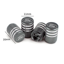 Load image into Gallery viewer, 4pcs Ford Logo Tire Valve Caps