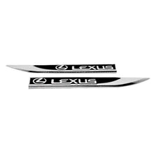 Load image into Gallery viewer, 2Pcs Lexus Logo Blade Fender Emblem Sticker