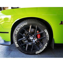 Load image into Gallery viewer, 4/8pcs Speed Hunters Letter Wheels Tire Stickers
