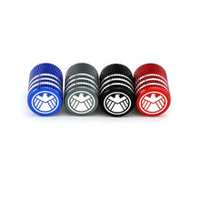 Load image into Gallery viewer, 4pcs Eagle Avengers Marvel Logo Tire Valve Caps