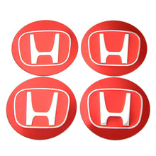 Load image into Gallery viewer, 4pcs 56mm Honda Logo Wheel Hub Stickers