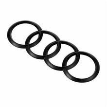 Load image into Gallery viewer, Audi Rings Trunk Emblem 193x67mm for A1 A3 A4 S4 A5 S6 A6 - Style: Convex Rings, Flat Rings.