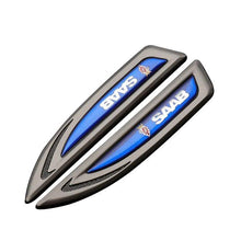 Load image into Gallery viewer, 2pcs SAAB Fender Emblems