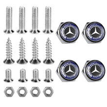 Load image into Gallery viewer, 4pcs License Plate Screws for Mercedes-Benz Frame