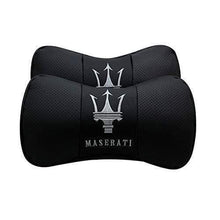 Load image into Gallery viewer, 2pcs Maserati Car Pillow Neck Rest Headrest