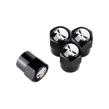 Load image into Gallery viewer, 4pcs Tire Valve Caps with Punisher