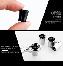 Load image into Gallery viewer, BSXMY Valve Caps with wrench keychain for Land Rover Range Rover