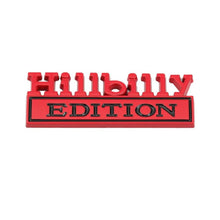 Load image into Gallery viewer, HillBilly Edition Emblem Sticker
