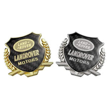 Load image into Gallery viewer, Land Rover Motors Carbon Shield Logo Emblem