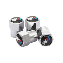 Load image into Gallery viewer, 4pcs BMW M Power Logo Tire Valve Caps