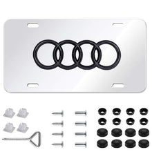 Load image into Gallery viewer, Audi Logo License Plate