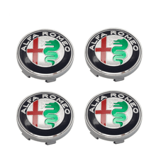 Load image into Gallery viewer, 4pcs Alfa Romeo Wheel Center Caps