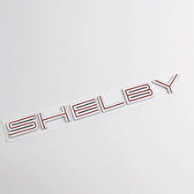 Load image into Gallery viewer, 30x2.8CM 3D ABS Car Styling Auto Rear Trunk Letter Badge Sticker Decoration for Ford SHELBY GT350 GT500 Cobra Emblem Decal