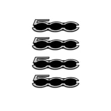 Load image into Gallery viewer, FIAT Door Speaker Emblem Stickers