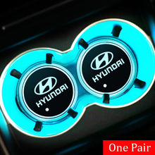 Load image into Gallery viewer, LED Car Water Coaster for Hyundai