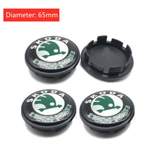 Load image into Gallery viewer, 4pcs Skoda Logo Wheel Centre Caps