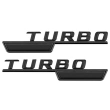 Load image into Gallery viewer, 2pcs Car Fender Sticker For TURBO AMG 4Matic W212 W117 W221 W220 W163 W205 W204 W202 W124 CLA Side Sticker