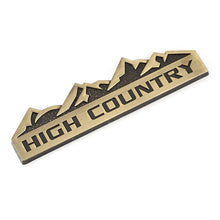 Load image into Gallery viewer, New style High Country Car Sticker Emblem Decal for Chevrolet Silverado Jeep Chevy Land Rover Wrangler Cherokee Front Hood Grill