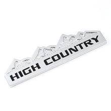 Load image into Gallery viewer, New style High Country Car Sticker Emblem Decal for Chevrolet Silverado Jeep Chevy Land Rover Wrangler Cherokee Front Hood Grill