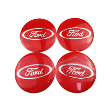 Load image into Gallery viewer, 4pcs 56.5mm Ford Logo Wheel Center Sticker for Ford