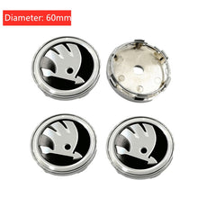 Load image into Gallery viewer, 4pcs Skoda Logo Wheel Centre Caps