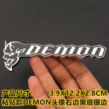 Load image into Gallery viewer, dodge hellcat demon sticker