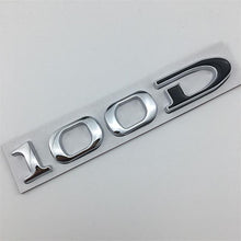 Load image into Gallery viewer, 3D Car Trunk Sticker Rear Badge Emblem Styling for Tesla Model 3 ModelS ModelX Roadster 75D 85D 90D 100D Letter Logo Accessories