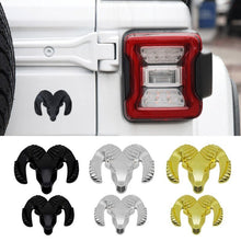 Load image into Gallery viewer, Dodge Logo Sheep Head Emblem Sticker