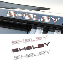 Load image into Gallery viewer, 30x2.8CM 3D ABS Car Styling Auto Rear Trunk Letter Badge Sticker Decoration for Ford SHELBY GT350 GT500 Cobra Emblem Decal