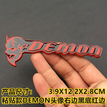 Load image into Gallery viewer, dodge hellcat demon sticker