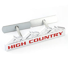 Load image into Gallery viewer, New style High Country Car Sticker Emblem Decal for Chevrolet Silverado Jeep Chevy Land Rover Wrangler Cherokee Front Hood Grill