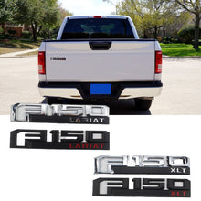 Load image into Gallery viewer, For Ford F150 F-150 Raptor XLT LARIAT Car Sticker Rear Emblem Auto Styling Boot Trunk Badge Sticker Fender Side Body Decals