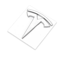 Load image into Gallery viewer, 6x5.5cm Car 3D Metal Sticker For Tesla Model 3 S X Y Logo Car rear Trunk Body Emblem Badge Decoration Accessories