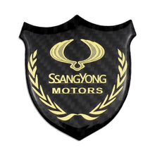 Load image into Gallery viewer, Carbon Fiber Sticker with Car Logos for Mercedes Benz BMW Audi Jaguar Honda Toyota Volkswagen VW Cadillac Lexus Mazda Emblem