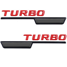 Load image into Gallery viewer, 2pcs Car Fender Sticker For TURBO AMG 4Matic W212 W117 W221 W220 W163 W205 W204 W202 W124 CLA Side Sticker