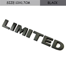 Load image into Gallery viewer, Car Sticker Limited 4X4 Logo For Jeep Grand Cherokee Compass Patriot Renegade Wrangler Commander Auto Metal Sticker Emblems