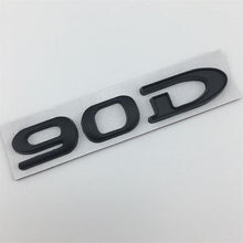 Load image into Gallery viewer, 3D Car Trunk Sticker Rear Badge Emblem Styling for Tesla Model 3 ModelS ModelX Roadster 75D 85D 90D 100D Letter Logo Accessories