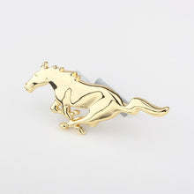Load image into Gallery viewer, 15.5x6cm Metal Car Front Hood Grille Body Badge Horse Emblem Sticker Decal For Ford Focus Mondeo Mustang Shelby GT350