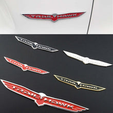 Load image into Gallery viewer, Trail Hawk Exterior Adornment for Jeep Cherokee Compass Wrangler Grand Cherokee Liberty Rear Car Mark Decoration Car Sticker