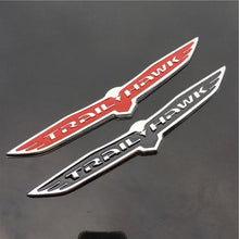 Load image into Gallery viewer, Trail Hawk Exterior Adornment for Jeep Cherokee Compass Wrangler Grand Cherokee Liberty Rear Car Mark Decoration Car Sticker