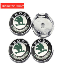 Load image into Gallery viewer, 4pcs Skoda Logo Wheel Centre Caps