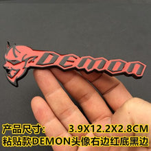 Load image into Gallery viewer, dodge hellcat demon sticker