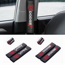 Load image into Gallery viewer, 2pcs Dodge SRT Hellcat Seat Belt Shoulder Pads