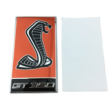 Load image into Gallery viewer, Metal Auto Front Grille Bumper Car Sticker Emblem Badge Exterior Accessories for Ford Shelby Mustang v6 v8 GT500 GT350 Mondeo