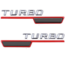 Load image into Gallery viewer, 2pcs Car Fender Sticker For TURBO AMG 4Matic W212 W117 W221 W220 W163 W205 W204 W202 W124 CLA Side Sticker