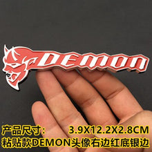 Load image into Gallery viewer, dodge hellcat demon sticker