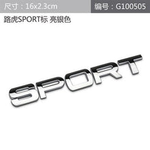Load image into Gallery viewer, Metal Car Rear Trunk Sticker for Land Rover Range Rover Sport Evoque Velar Discovery 2 3 Defender L322 Auto Side Emblem
